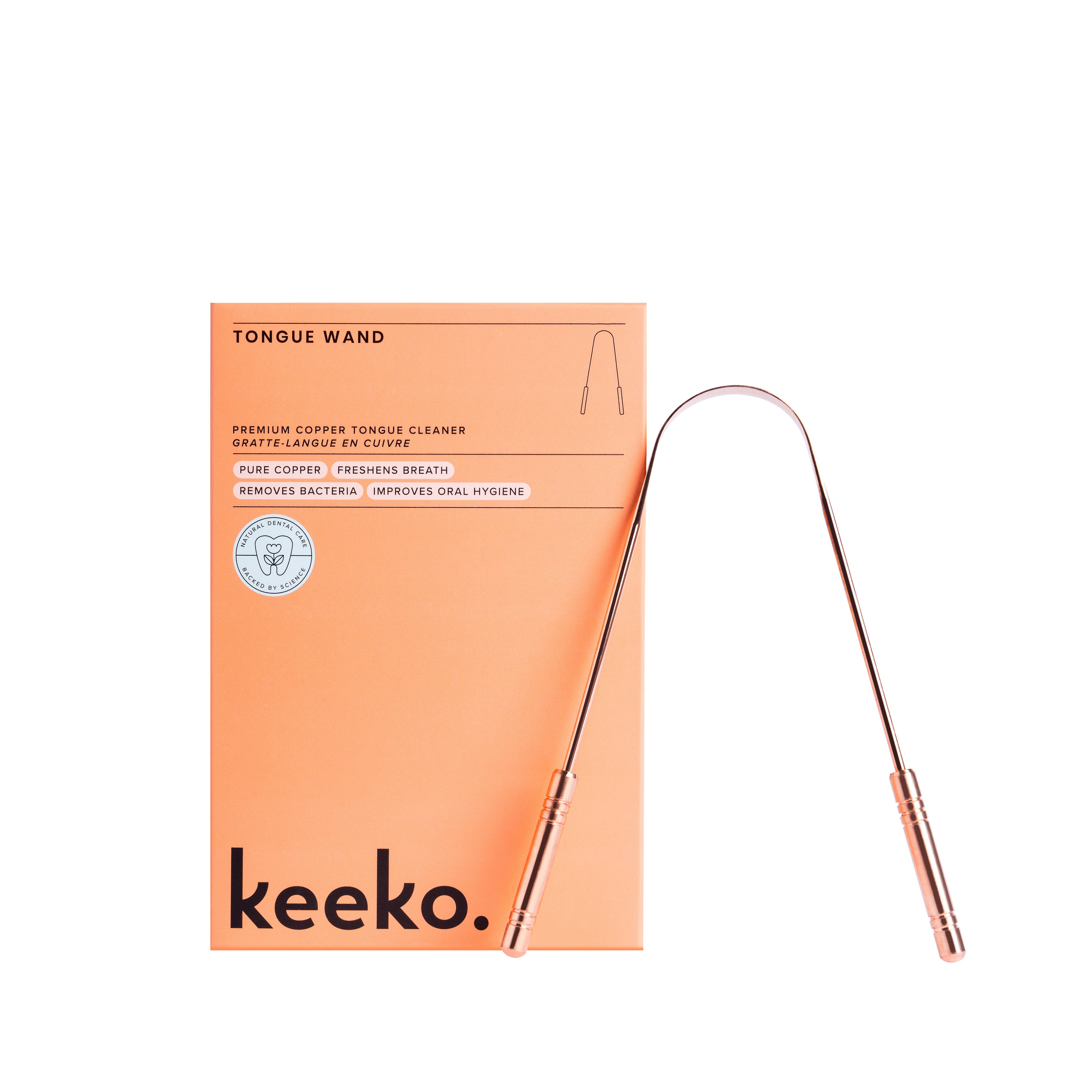 ๐งก Keeko Premium Copper Tongue Cleaner โ $15 | Doctor-Tested, Feel the Fresh Difference!