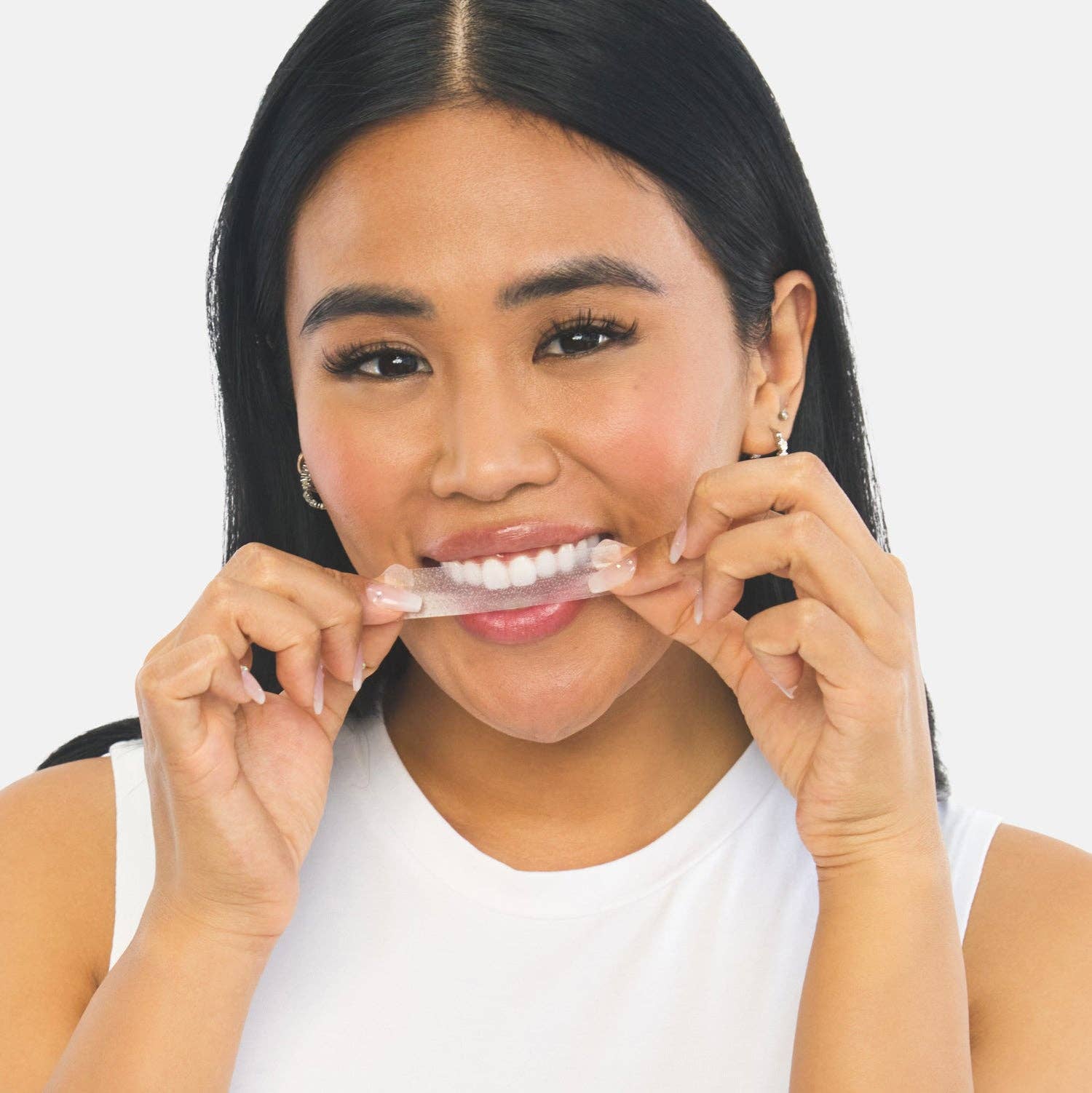 Teeth Whitening Strips: Peach