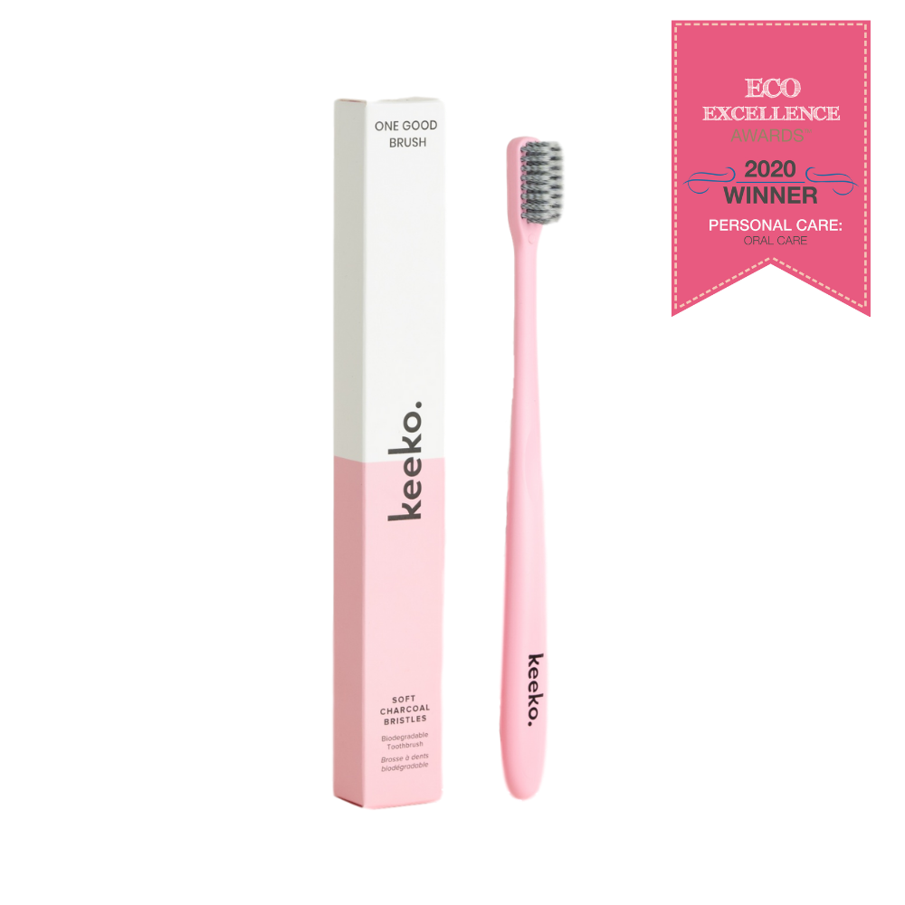 One Good Brush - Biodegradable Toothbrush: Blue