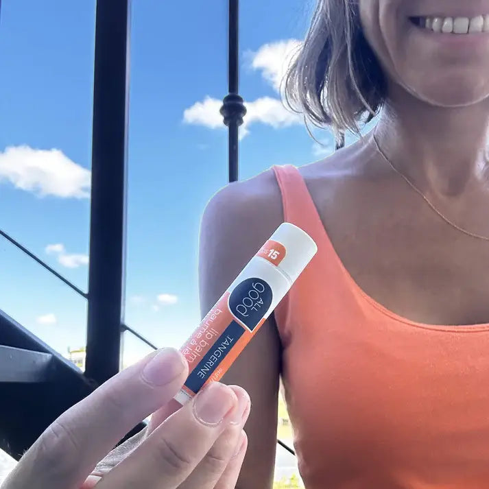 Tangerine SPF15 Lip Balm - 18 Count Counter Display