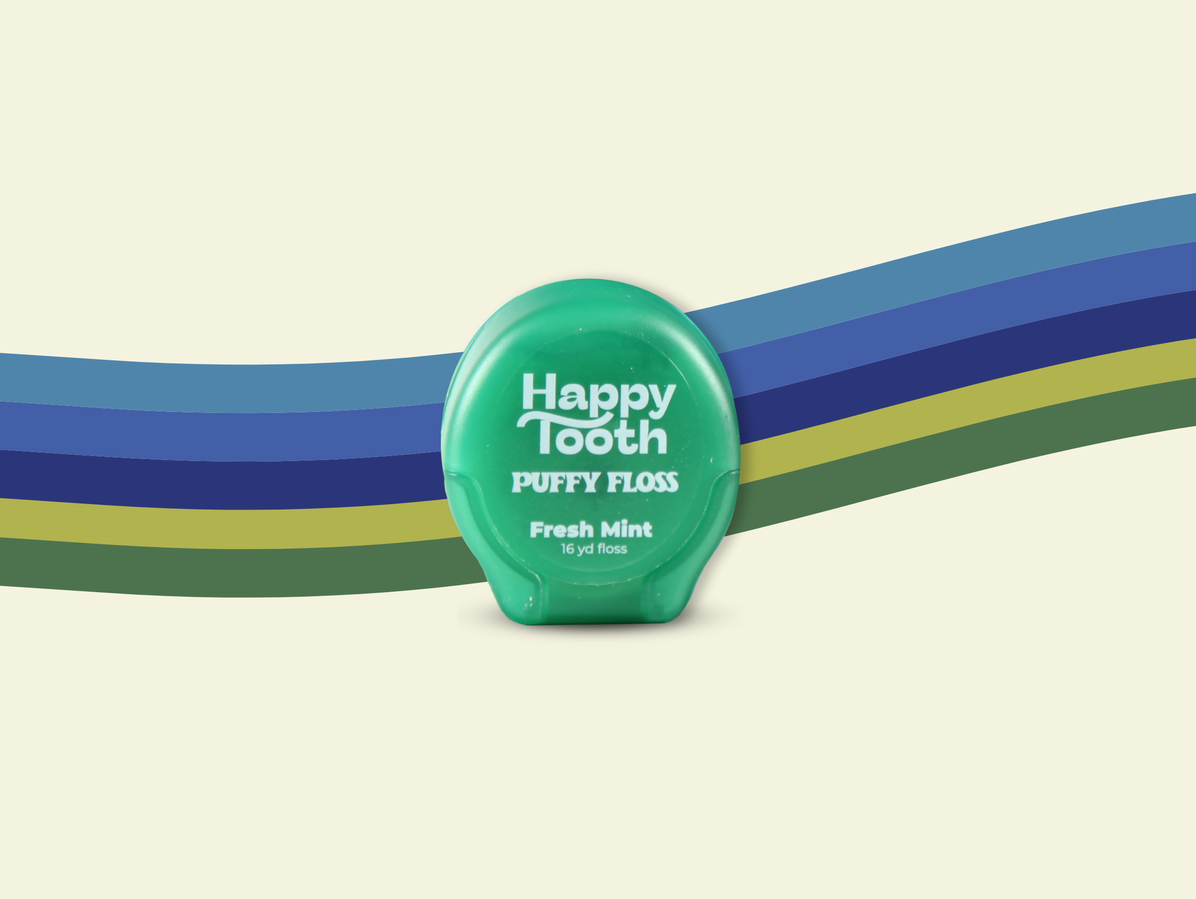 Puffy Floss with Hydroxyapatite