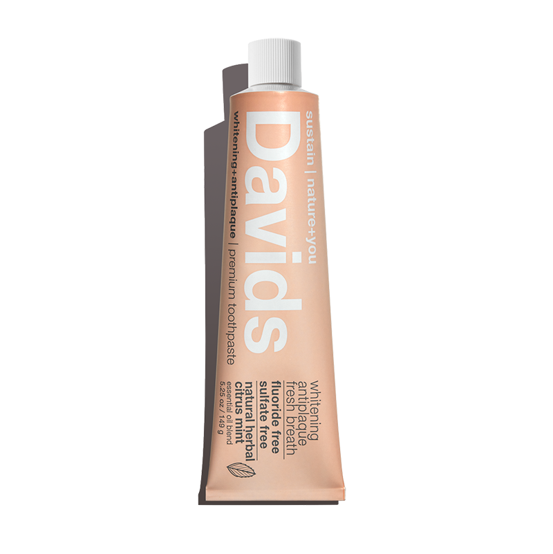 🌿 Davids Premium Toothpaste – Herbal Citrus Peppermint 🍋🌱🦷 | 5.25 oz