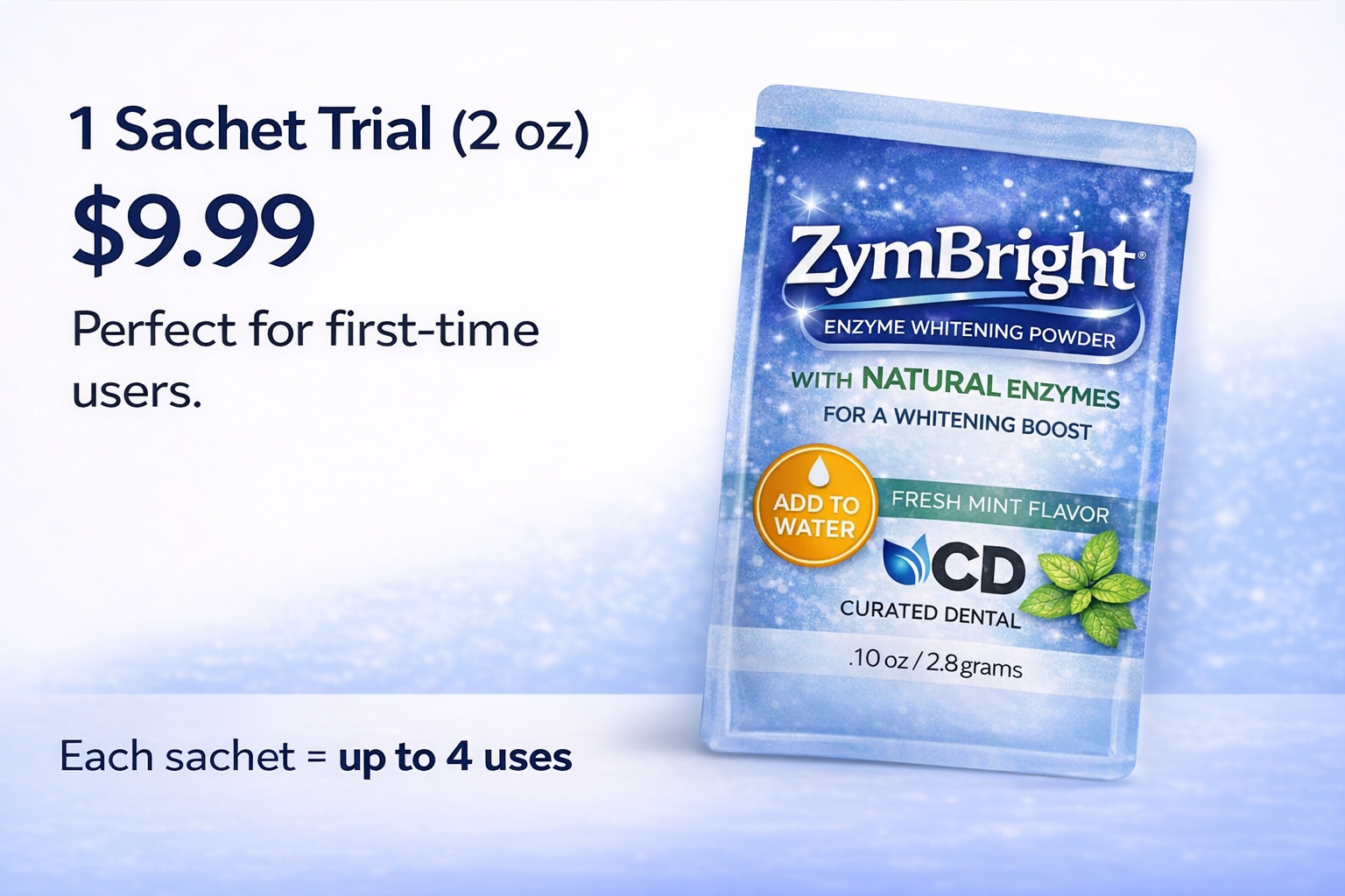 ✨🦷 ZymBright™ Enzyme Whitening Powder — Daily Whitening Solution 🌿♻️ 🚀 Pre-Order Now • Ships May 2026