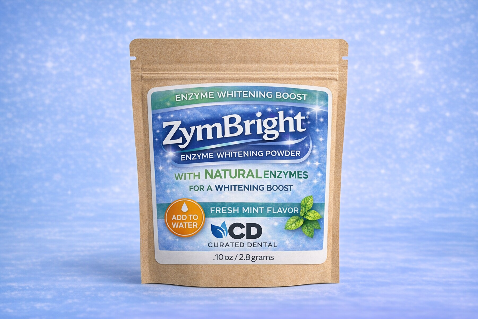 ✨🦷 ZymBright™ Enzyme Whitening Powder — Daily Whitening Solution 🌿♻️ 🚀 Pre-Order Now • Ships May 2026