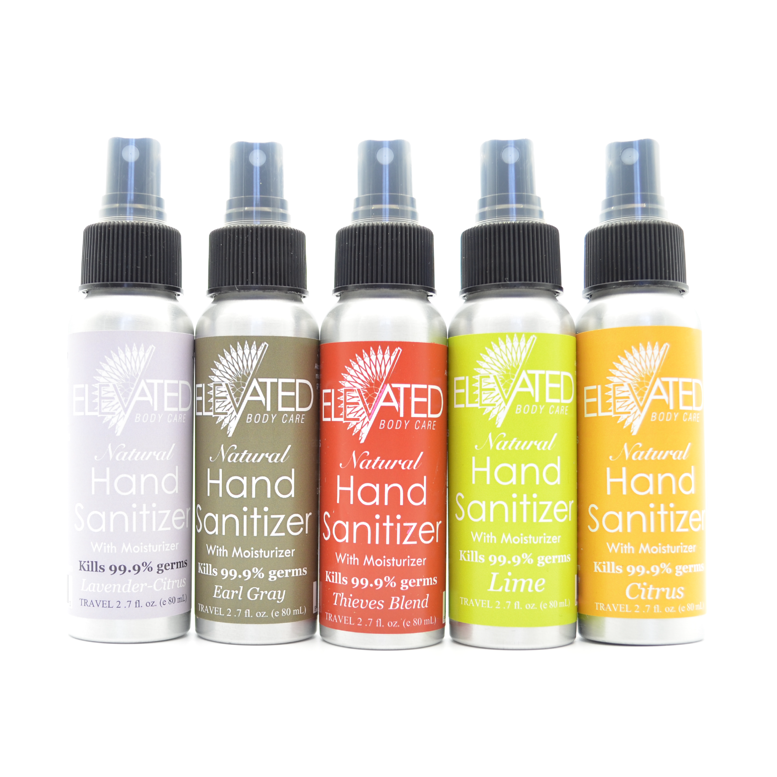 ✨ ELEVATED™ Natural Hand Sanitizer Spray – Moisturizing Formula – Lavender Citrus 🌿🍋