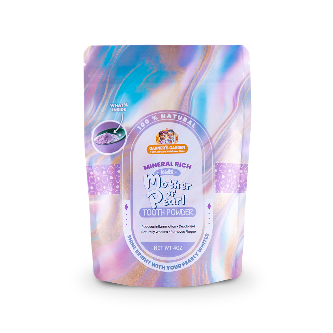 Kids Tooth Powder | Fluoride Free | 100% Natural | 4 oz: Mother of Pearl