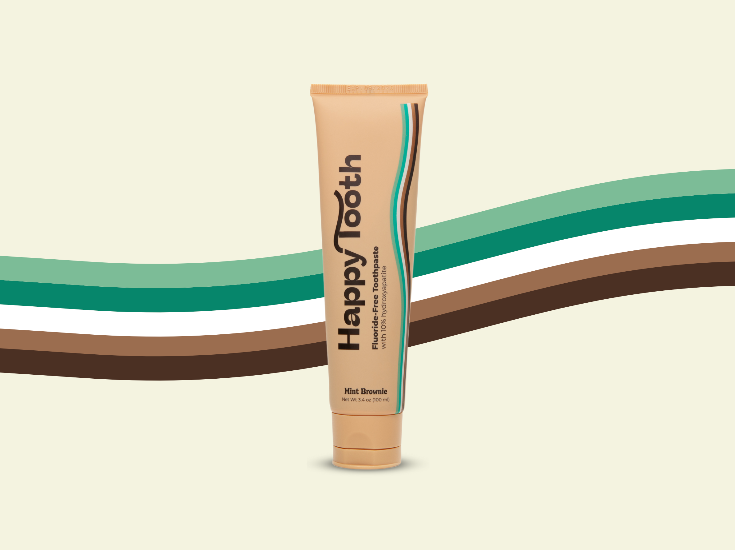 Natural Hydroxyapatite Toothpaste - Mint Brownie