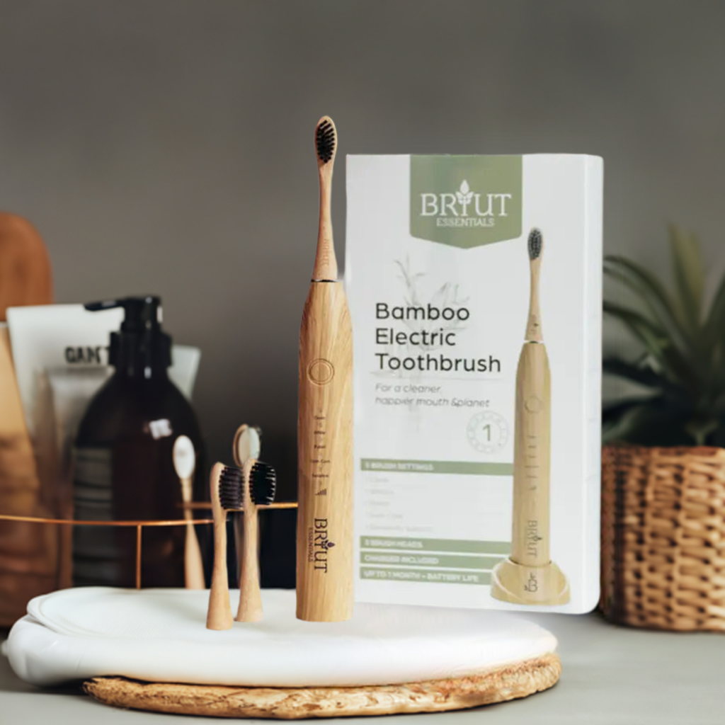 šæ Bruit⢠Bamboo Electric Toothbrush + Moringa Whitening Toothpaste ā $79.99