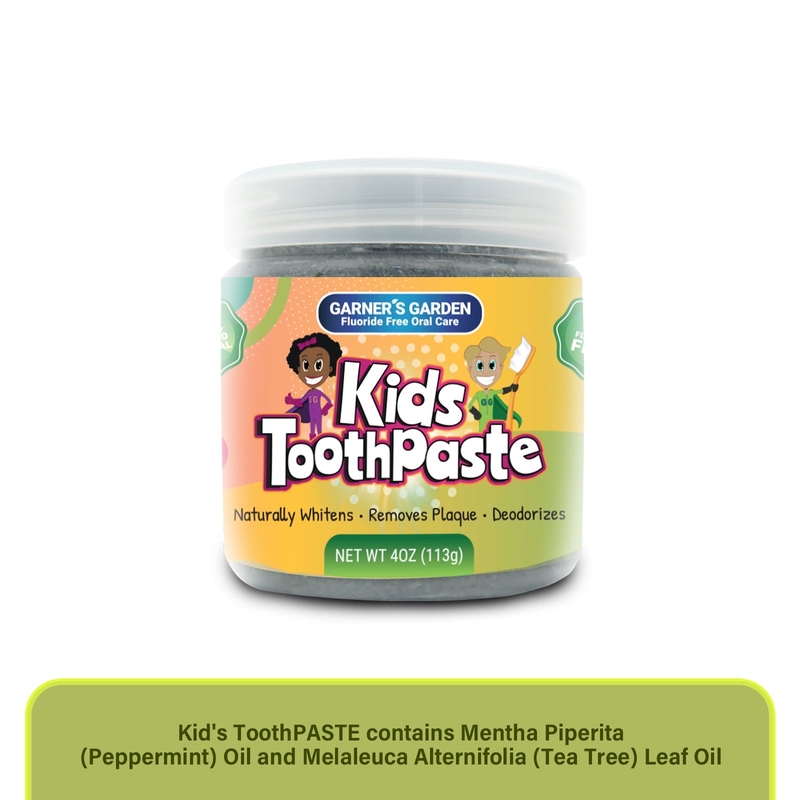 Kid's ToothPASTE - Natural Fluoride-Free