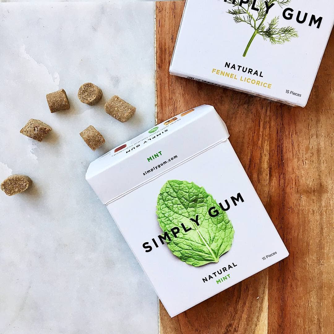 Peppermint Natural Chewing Gum