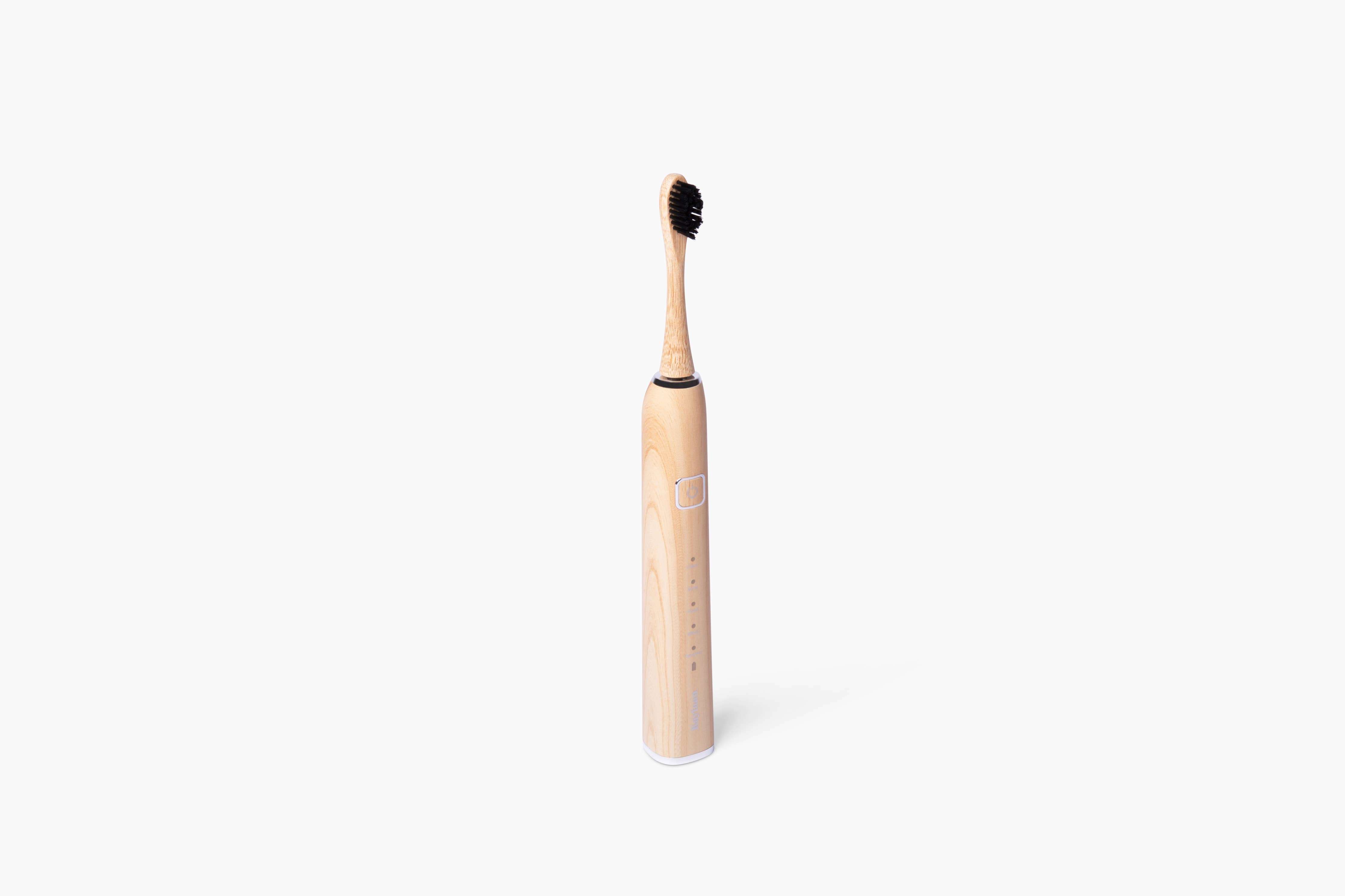 🪥 Kaylaan Electric Bamboo Toothbrush – Compostable Heads 🌿