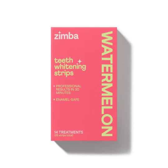 Zimba Whitening Strips with great flavors and methnol