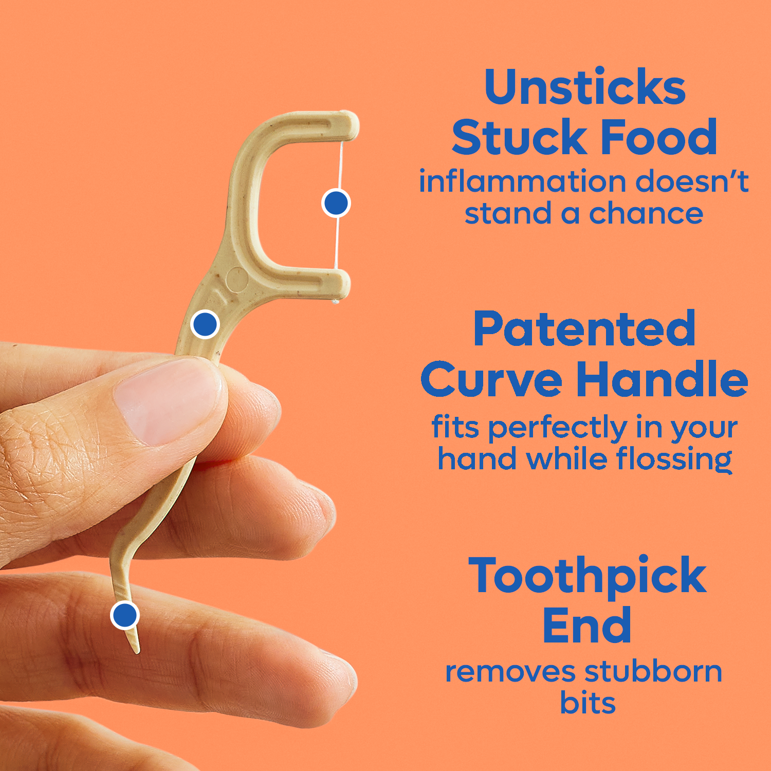 Individually Wrapped Floss Picks | 50 Pack: Mint
