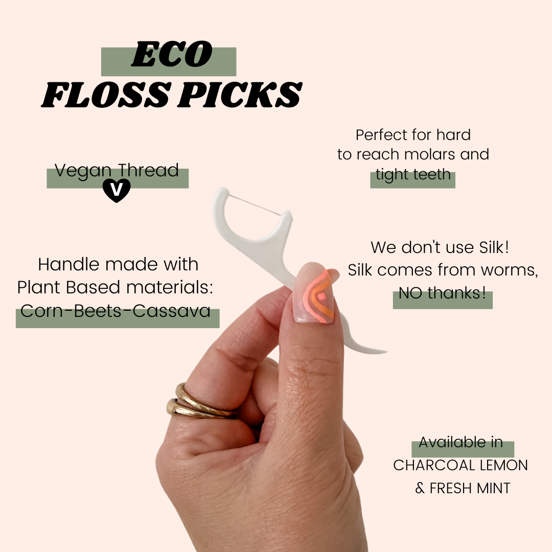 Eco Floss Picks: FRESH MINT