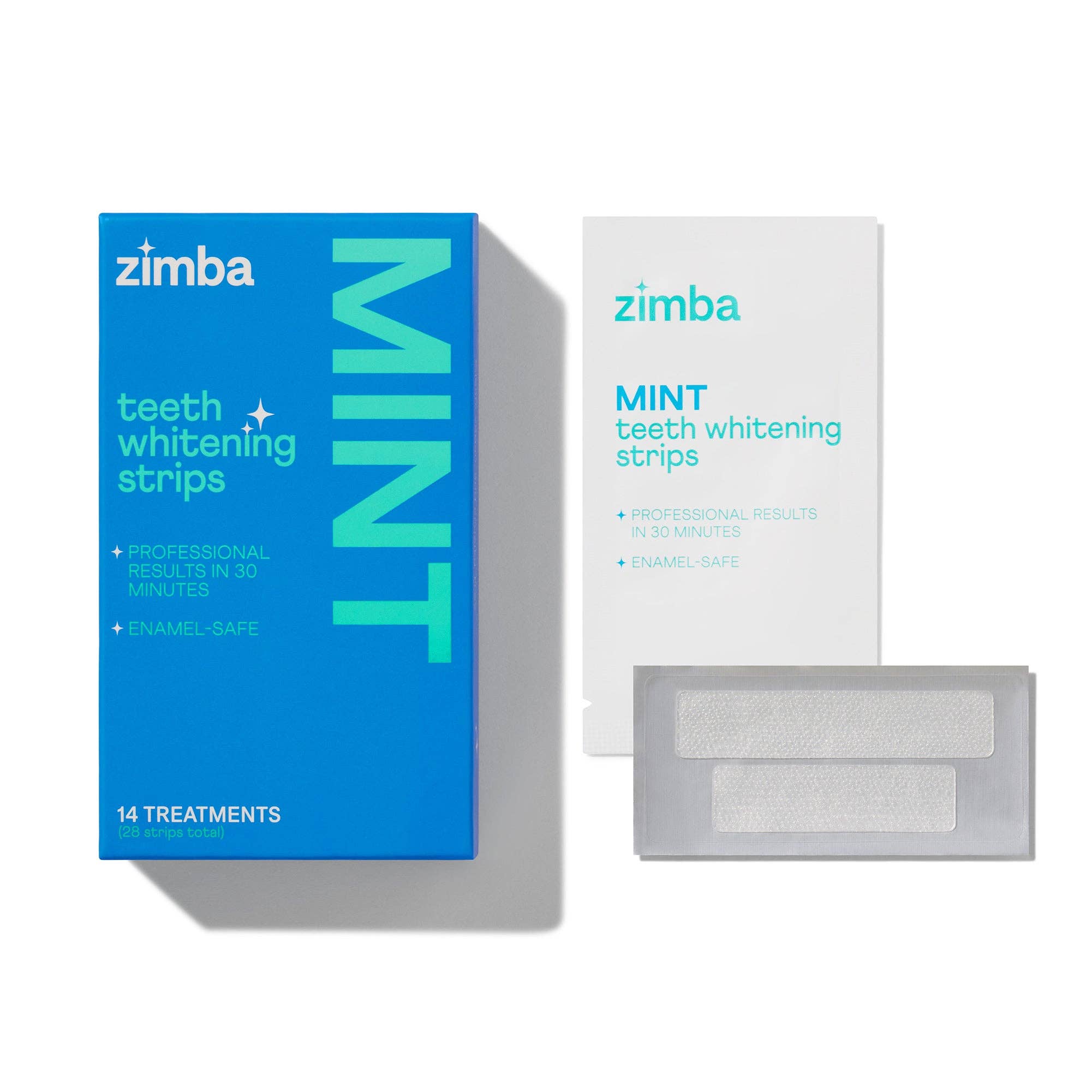 Teeth Whitening Strips: Mint