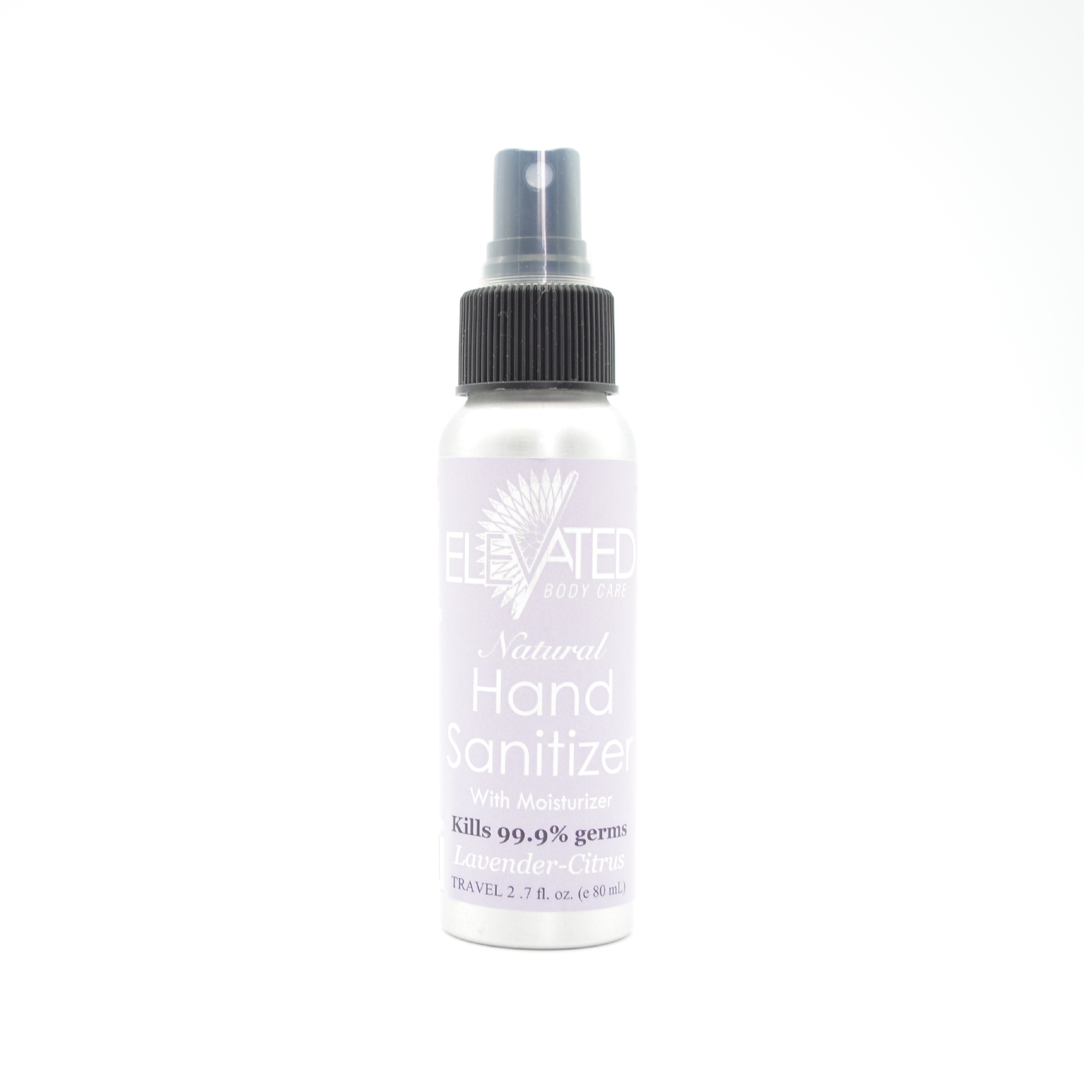 ✨ ELEVATED™ Natural Hand Sanitizer Spray – Moisturizing Formula – Lavender Citrus 🌿🍋
