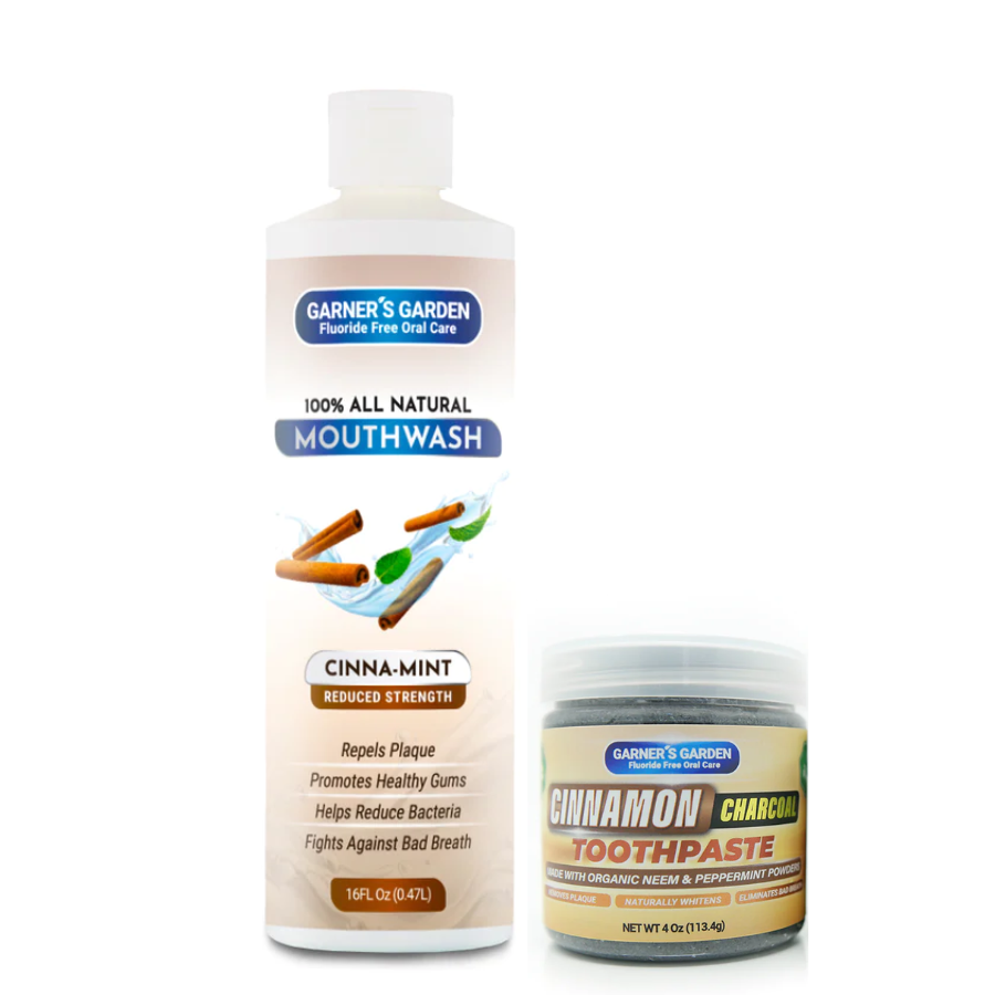 Natural Mouthwash and Toothpaste